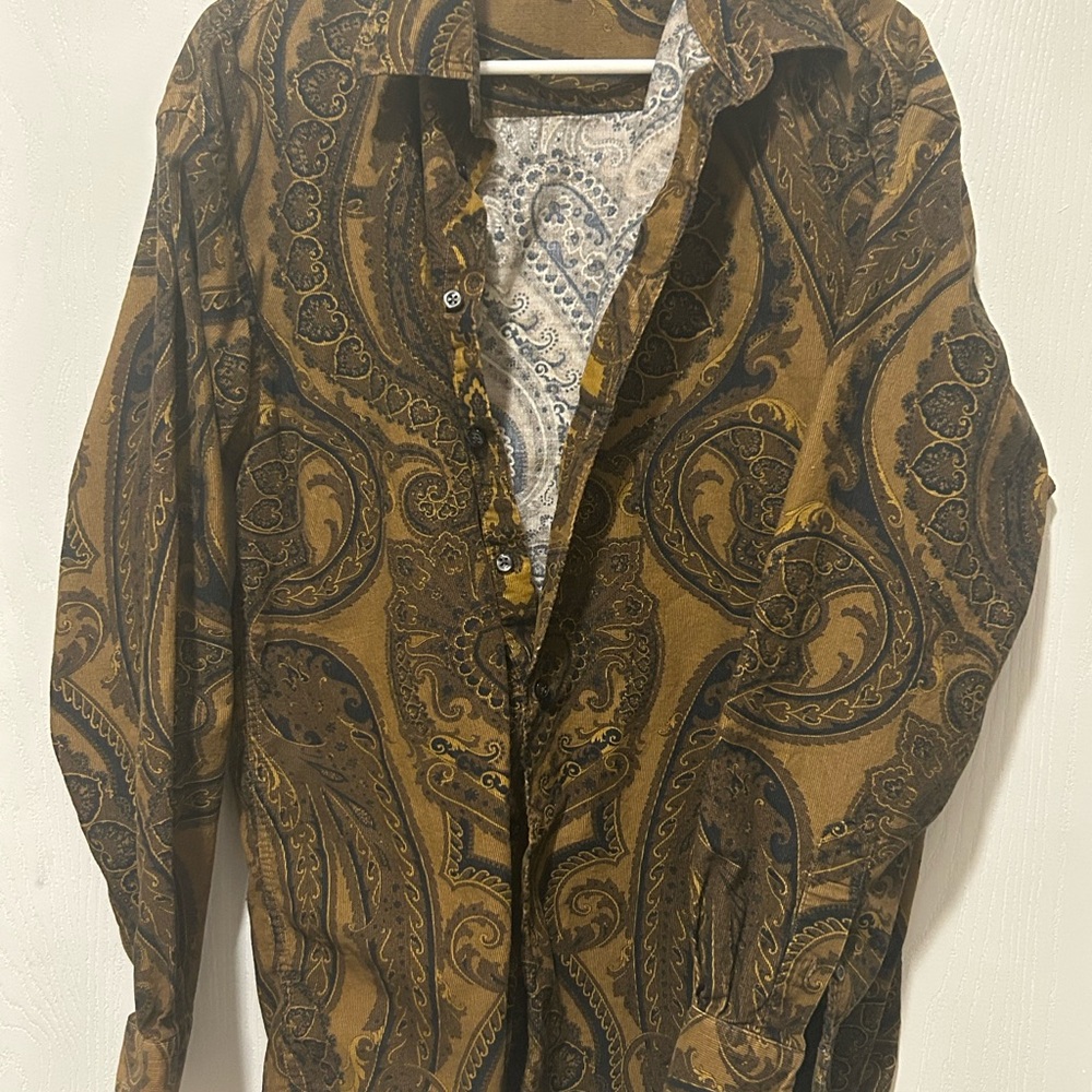 Northern Isles Paisley Men’s Long Sleeve Shirt